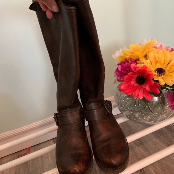 Frye Dark Brown Boots - Picture 5 of 5